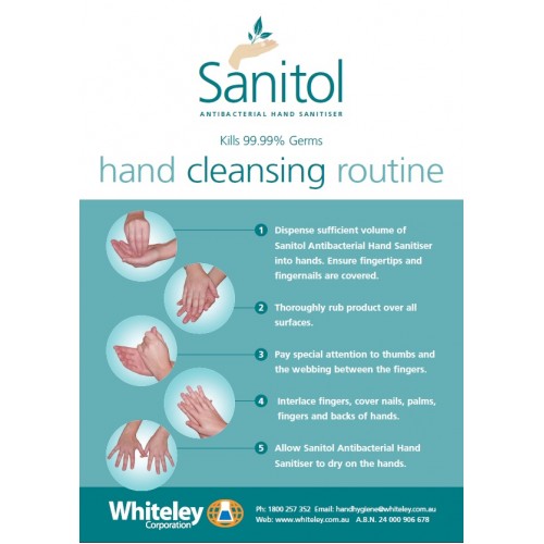 Whiteley Sanitol Antibacterial Hand Sanitiser